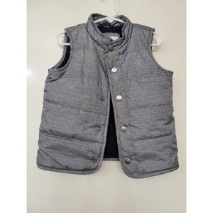 Toddler Gray Puffer Vest 3